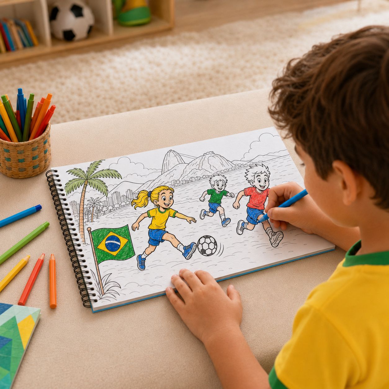 Prévia de Livro de Colorir