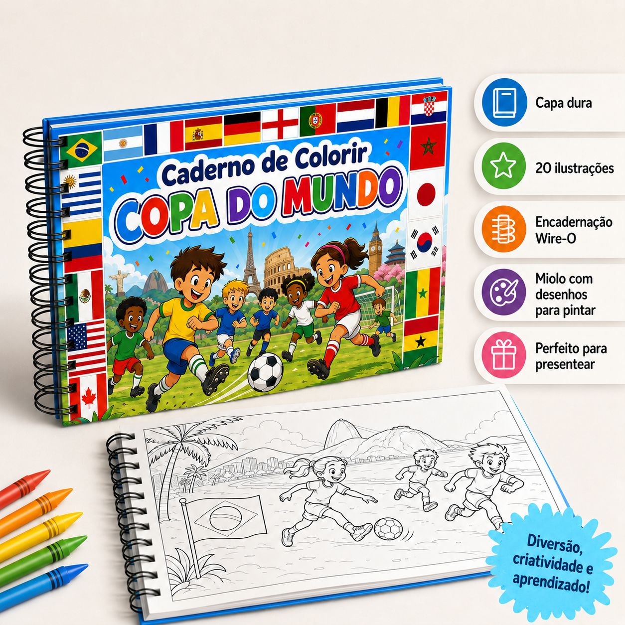 Prévia alternativa de Livro de Colorir
